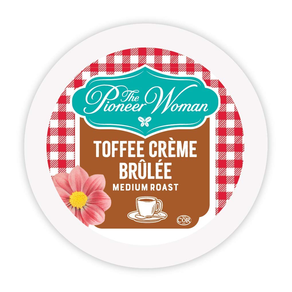The Pioneer Woman Flavored Coffee Pods, Toffee Crème Brulee