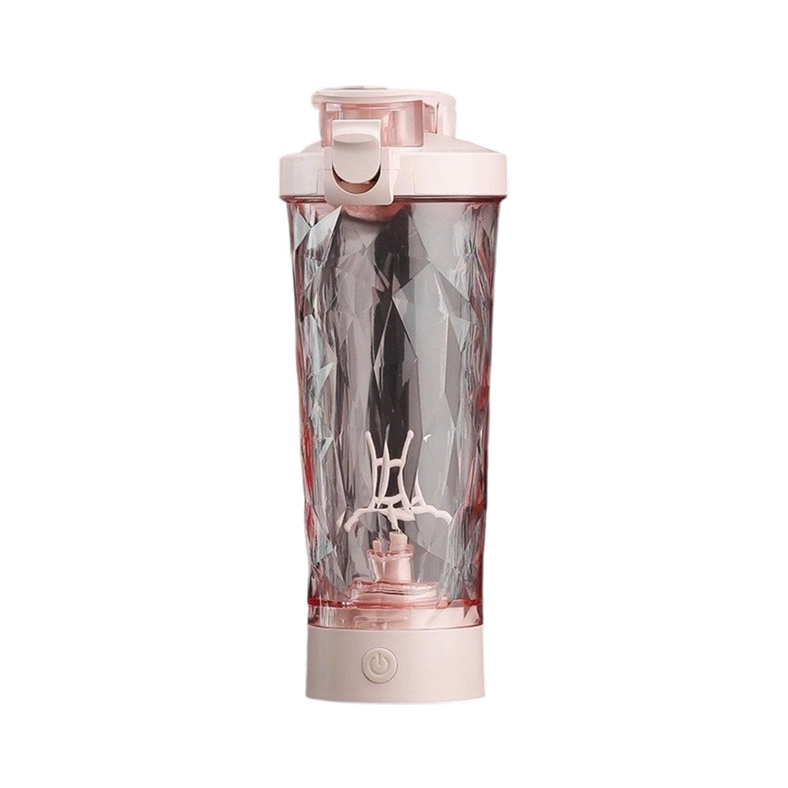 Jazuaiao A 24 Fluid Capacity Mixing Container With Ergonomic Grip For Easy Single Button Execution Fitness Ddition Shaker