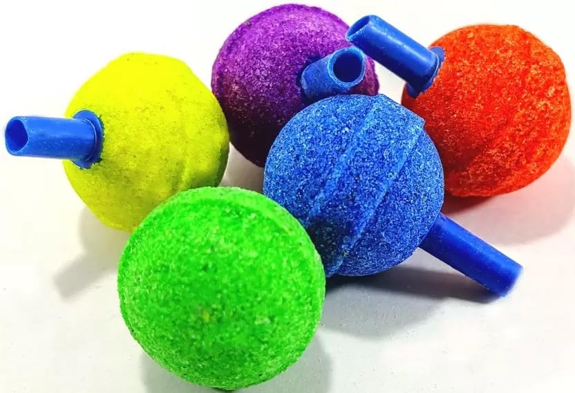 Coralreef 5 PCS 1Inch Round Ball Air Bubble Stones Aerator for Pond and Aquarium Fish (B0D2Y9T555) Amazon Price History, Amazon Price Tracker