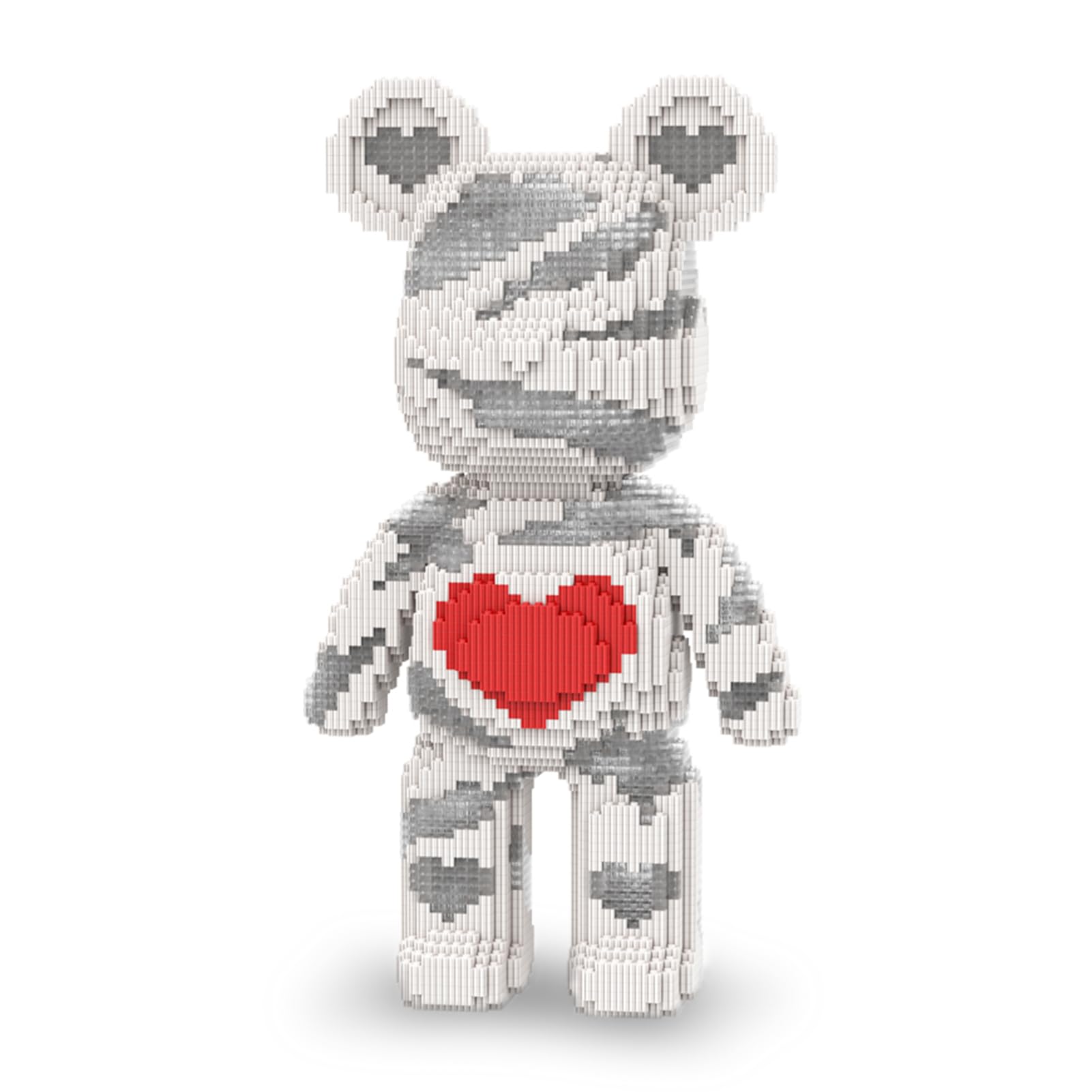 - Bear Micro Mini Building Block Sets for Adults, No Compatible with Lego, Building Toys for Home & Office Decor, MOC 3D Creative Model Gifts for Christmas