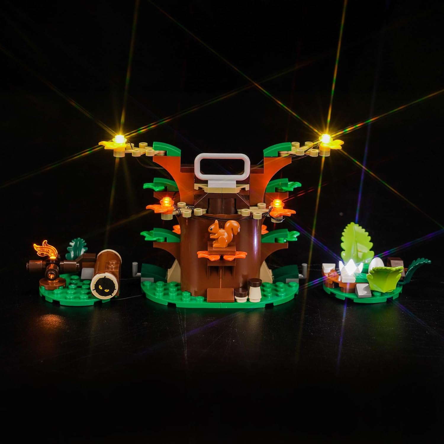 Upgraded Led Light Kit for Lego Dinosaur Missions Stegosaurus Discovery Building Set, Compatible with Lego 76965 (Model Not Included)