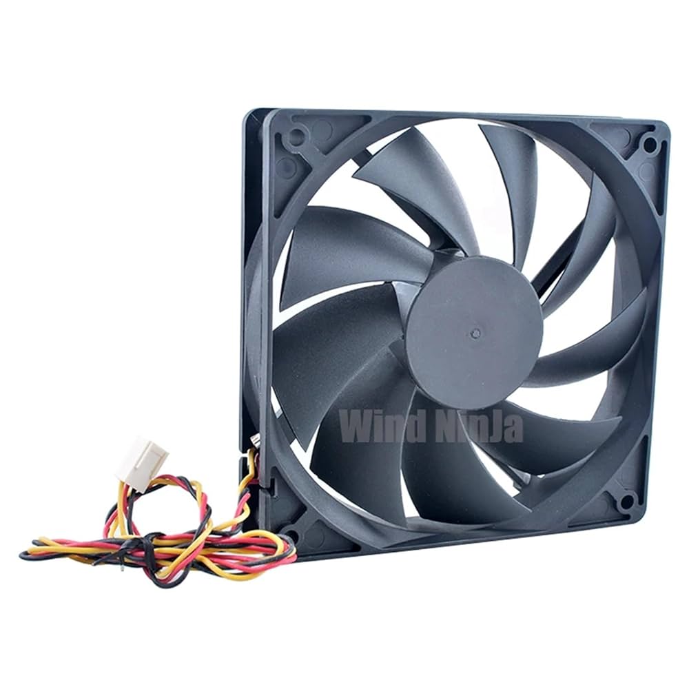 Amazon.com: DF1202512RFLN 12cm 120mm Fan 120x120x25mm DC12V