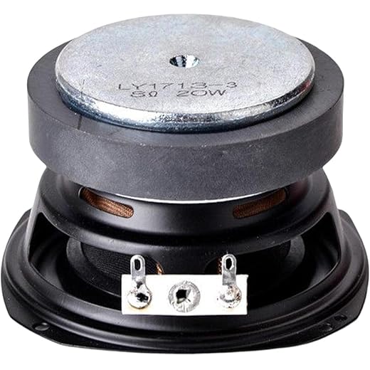 MERISHOPP Upgrade Woofer Subwoofer Speaker Rubber Home Vehic