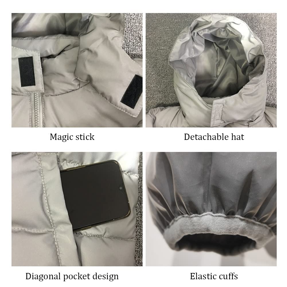 ROCKSTAR ホログラフィック ダウンジャケット ROCKSTAR ホログラフィック ダウンジャケット