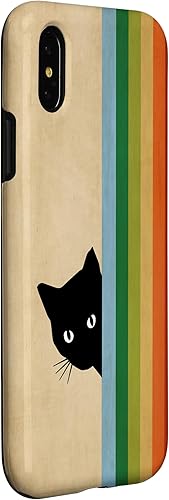 Miniatura 9 de Carcasa para iPhone 11, diseño de gatito, color negro