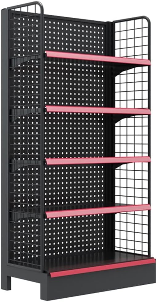 Amazon.co.jp: WJW スーパーの棚 、大型 ディスプレイラック 陳列棚、5  