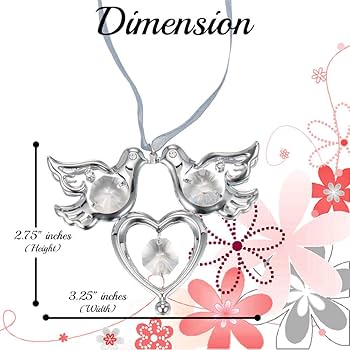 Amazon.co.jp: Matashi Silver Plated, Crystal Studded, Love