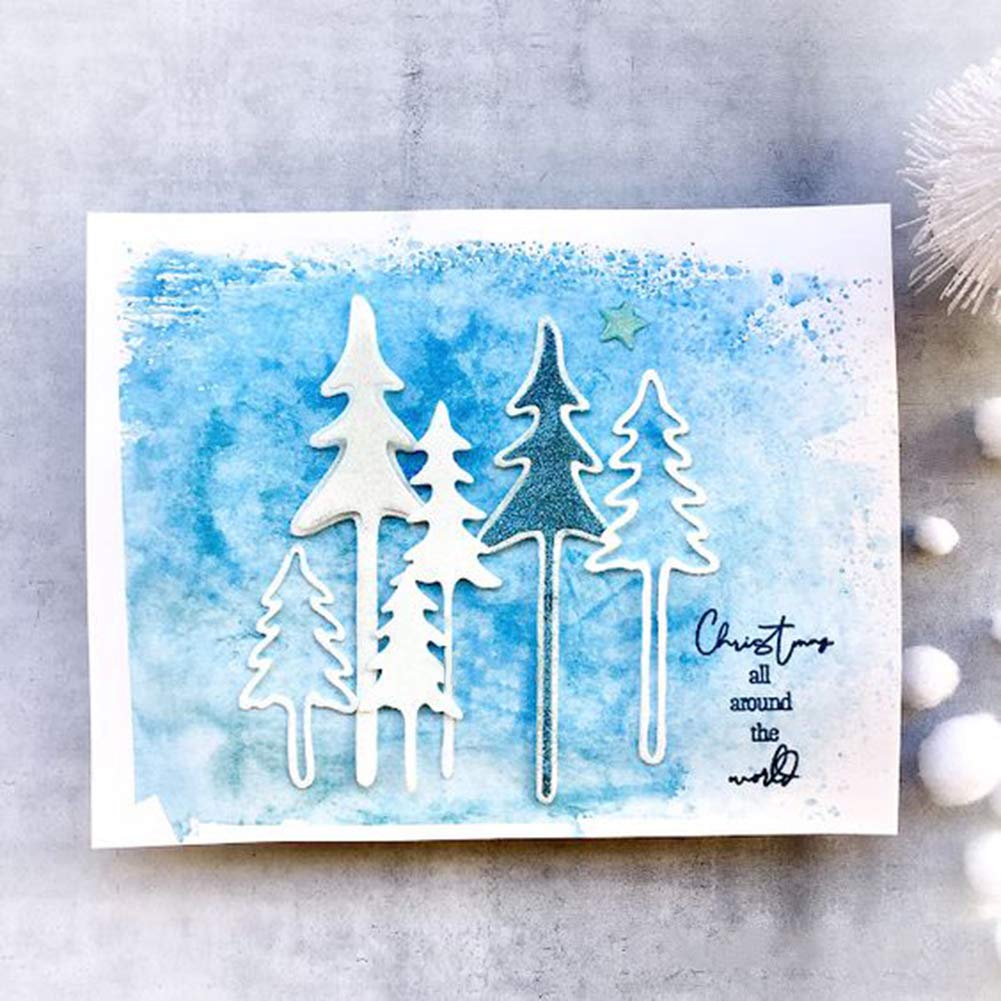 Benoon Rechteckige Stanzformen Aus Metall – Prägeschablonen Für Scrapbooking, Kartenbasteln & DIY-Deko