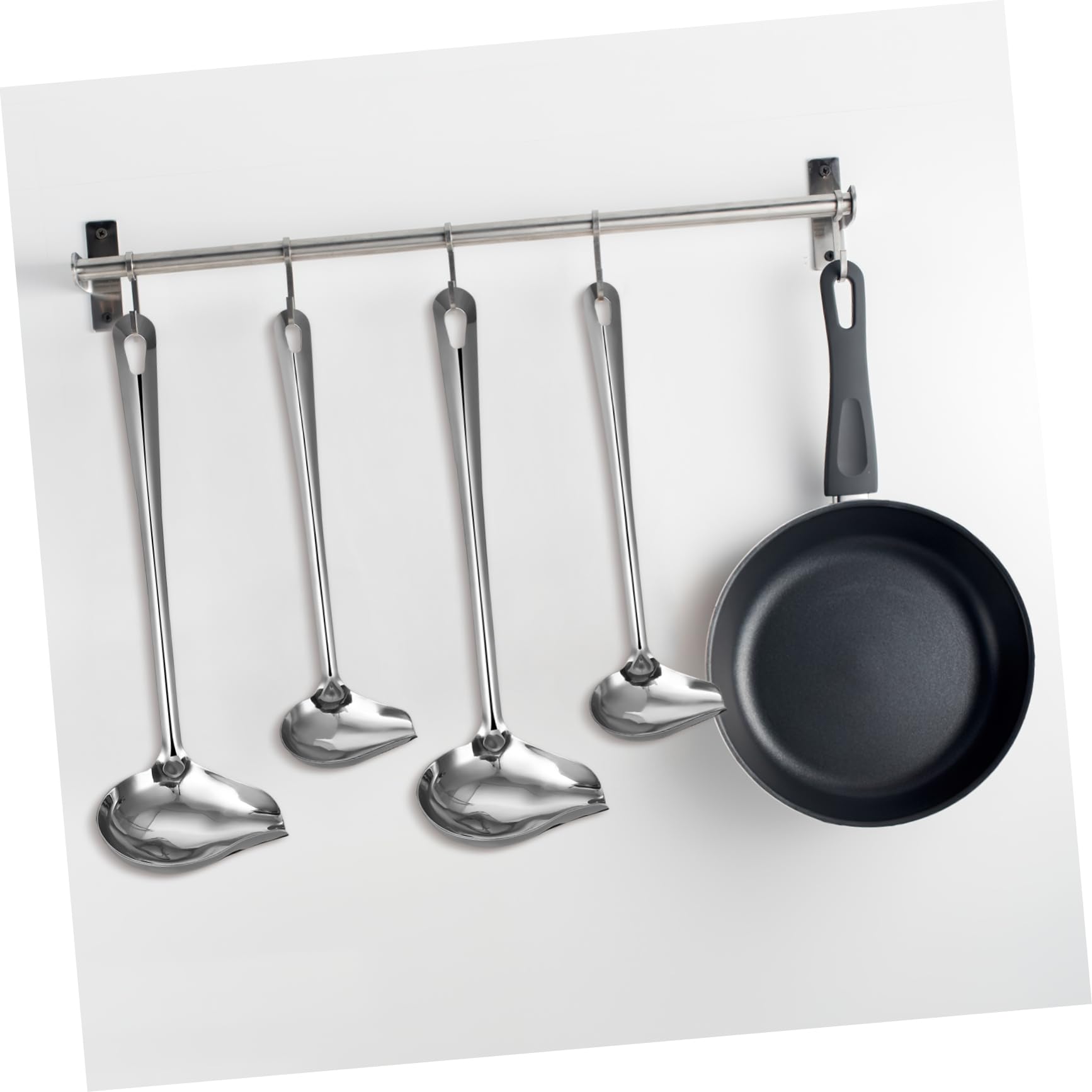 Lot De 3 Louches à Sauce Avec Bec Verseur - Acier Inoxydable 20,6 Cm - Pour Vinaigrettes, Soupes, Sauces