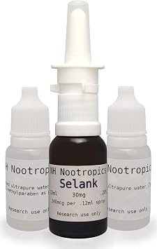 Selank .20% (240mcg/spray) 30mg, 15ml