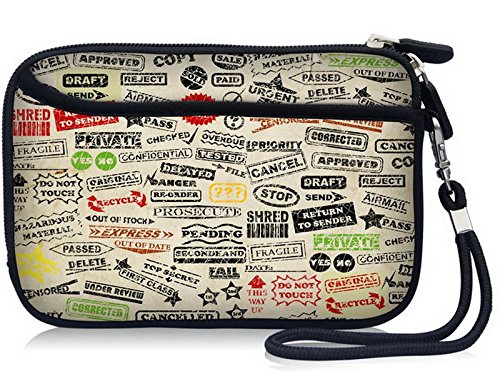 Shockproof Waterproof Carrying Case Bag Cover Protector with Extra Front Pocket For Nintendo NDSi NDSL Dsi 3DS DS Lite, Game Boy Color / Sony PlayStation PSP GO, Hand Held Game Player Game Console , HDC5-B50#18