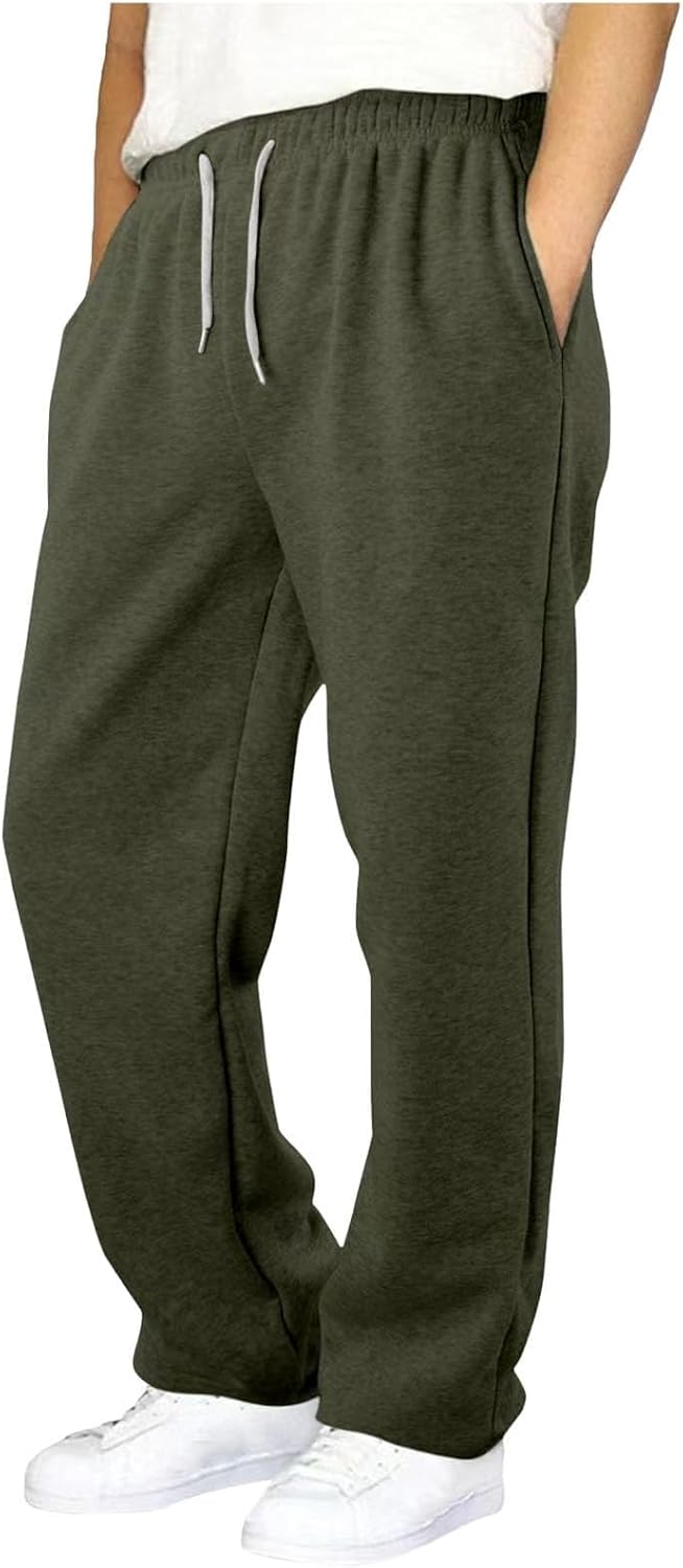 Boys Baggy Sweatpants Girls Oversized Wide Leg Sweat Pants Drawstring Waist Straight Leg Joggers Loose Athletic Track Pants