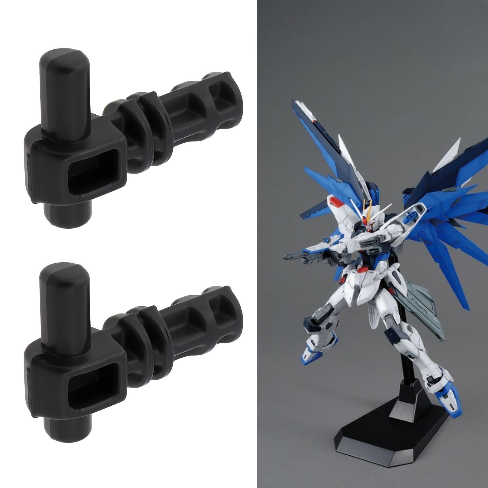 Create idea 4Pcs J4 Metal Leg Joint Compatible with MG Freedom Ver2.0 1/100 Gundam Model - Image 4