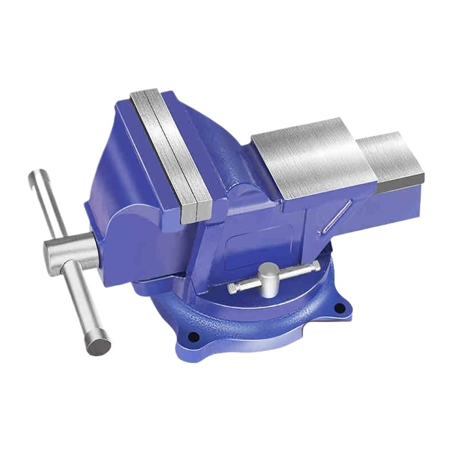 Bench Vise, 3" Bench Vise with Anvil, 360° Swivel Clamping Base Table Clamp for Heavy Duty