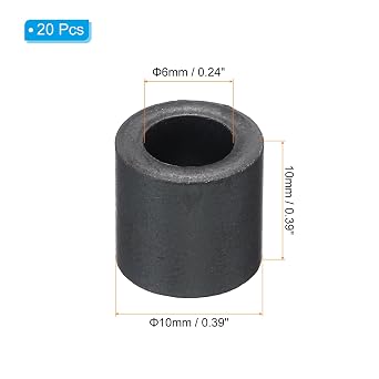 PATIKIL Ferrite Toroid Core, 20 Pcs Toroid Core 0.4
