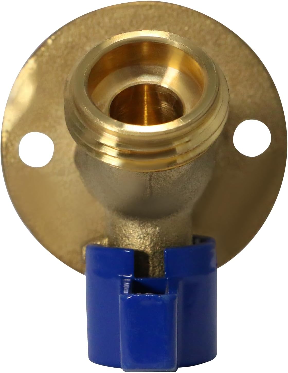XFITTING 1/2 inch MPT/Sweat x 3/4 inch GHT 1/4 Turn Hose Bibbs with Flange, 5-1-4=5XX, 5 Pieces