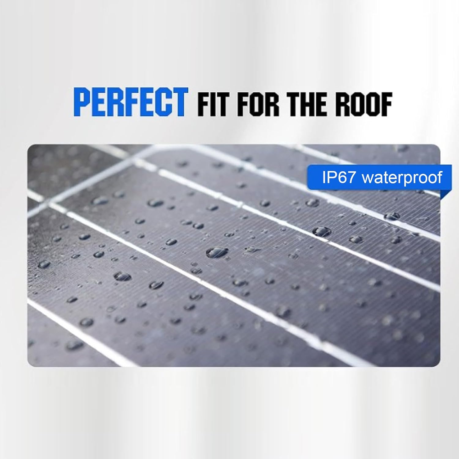 LiebeWH Charger Panel with Controller, Portable Solar Panel Kit for Outdoor Camping Hiking RV Marine Car Boat Battery Charging