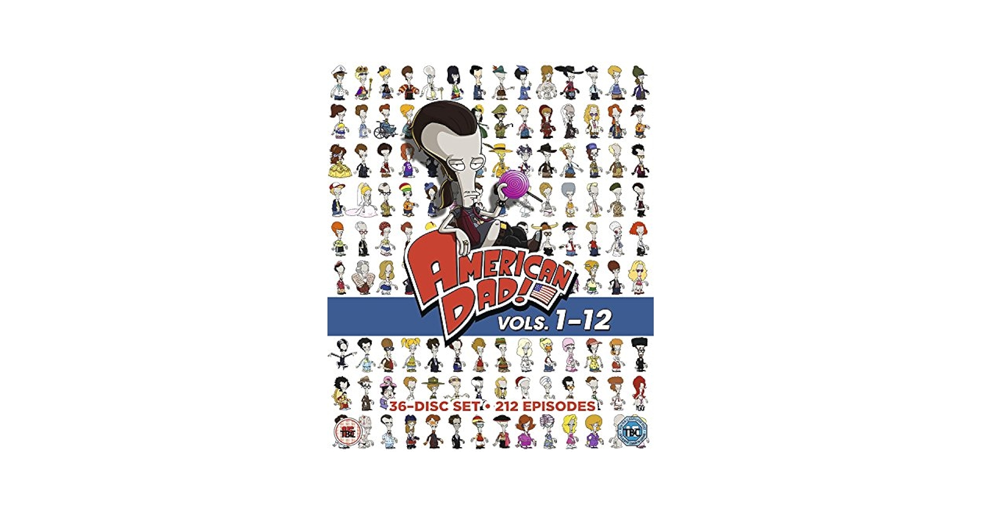 アメリカンダッド　DVD Amazon.com: American Dad #04 (3 Dvd) : Movies & TV