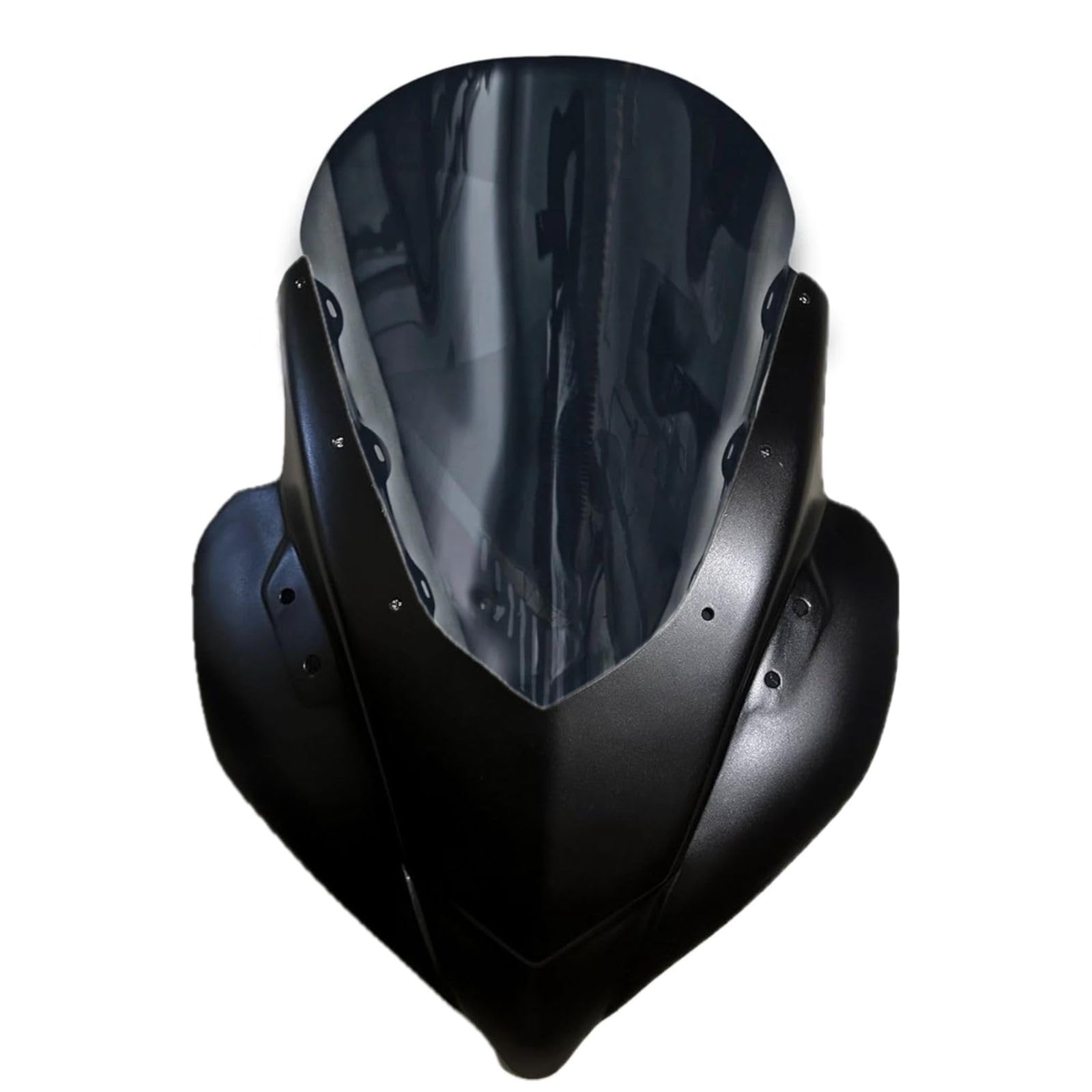 Racing Tall Mask with Black Visor for Suzuki Gixxer SF 150 250 (Glossy Black Colour)-image-32