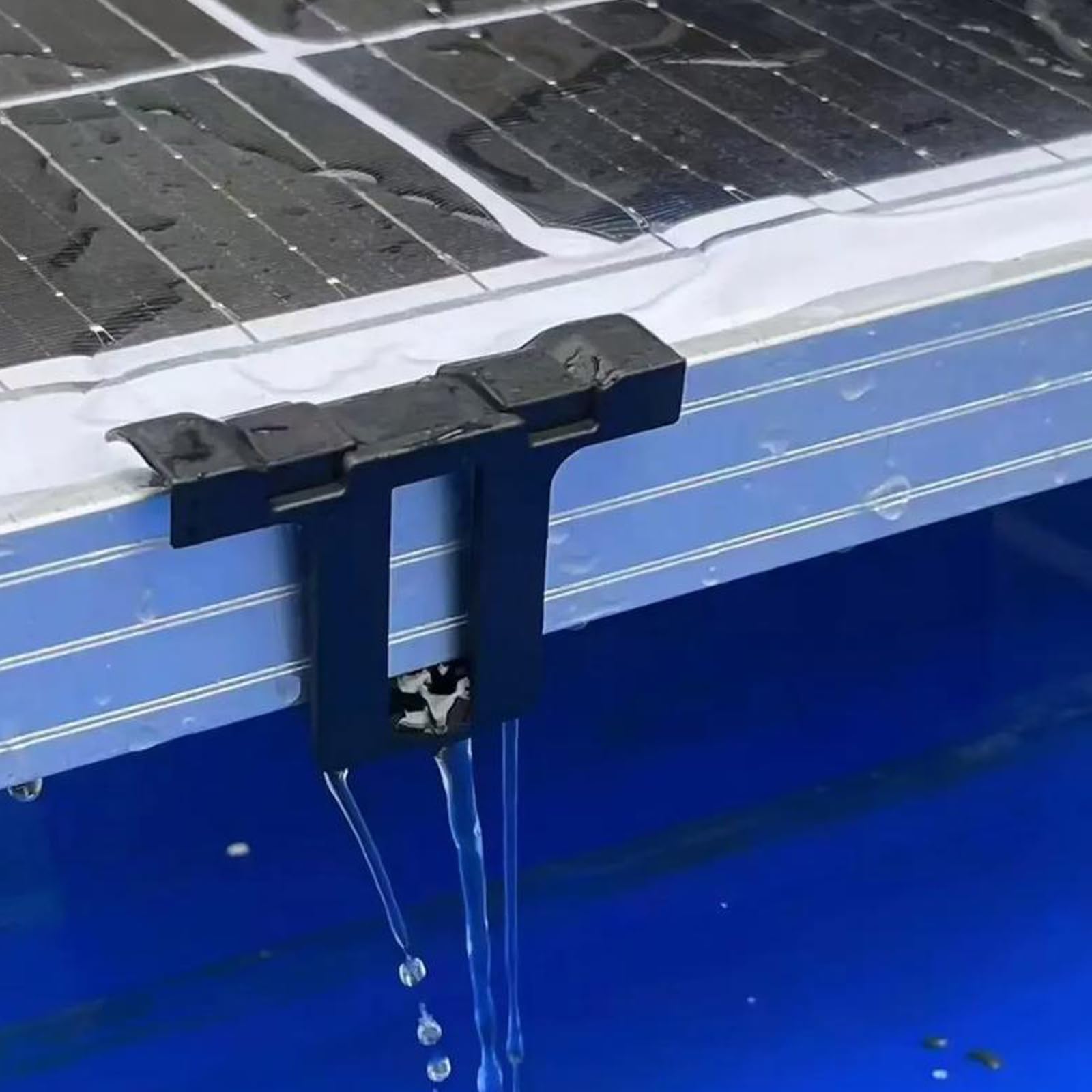 30 sztuk uchwytów do paneli słonecznych 30 mm, akcesoria solarne, klipsy do odpływu wody, klipsy do odpływu wody, moduły PV, plastikowy klips odwadniający PV, do uchwytu, paneli solarnych