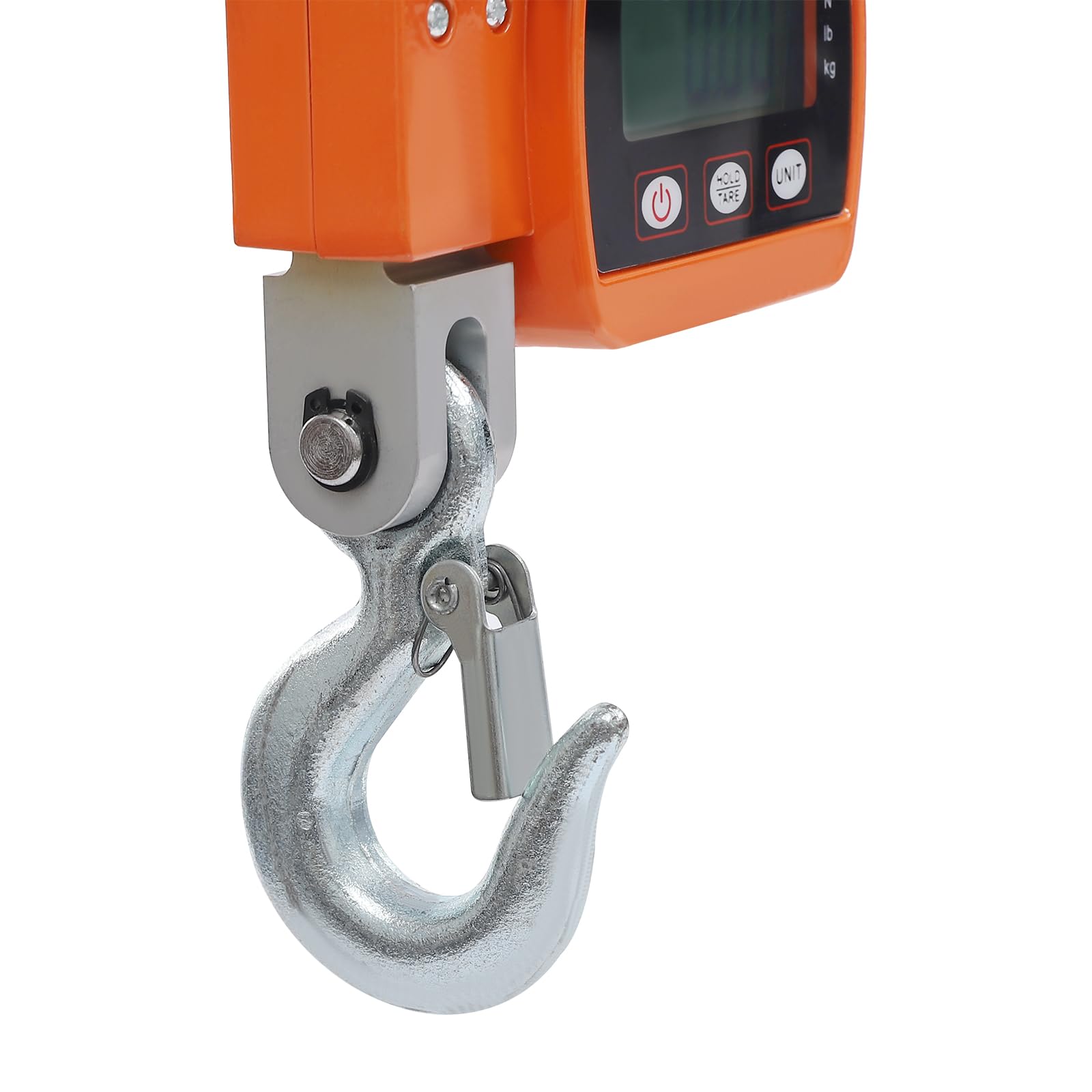 Digitale elektronische hangweegschaal, 2000 kg, LCD-display, draagbaar met afstandsbediening, industriële nauwkeurige sensor