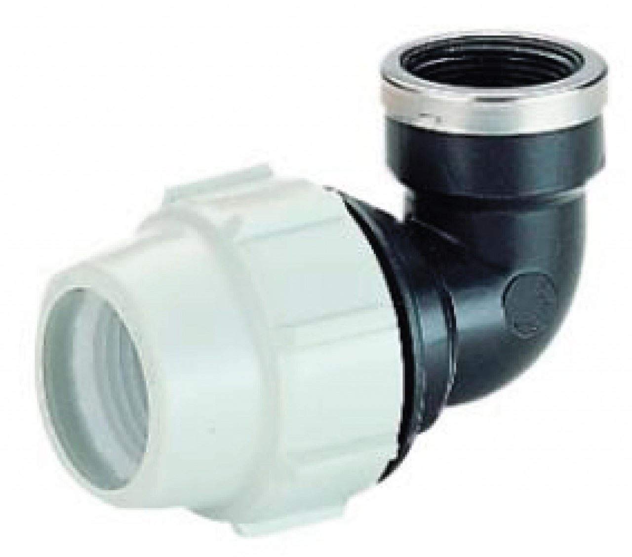 PLASSON 7150 25mm x 1/2" BSP Female Parallel Elbow - Pack of 2