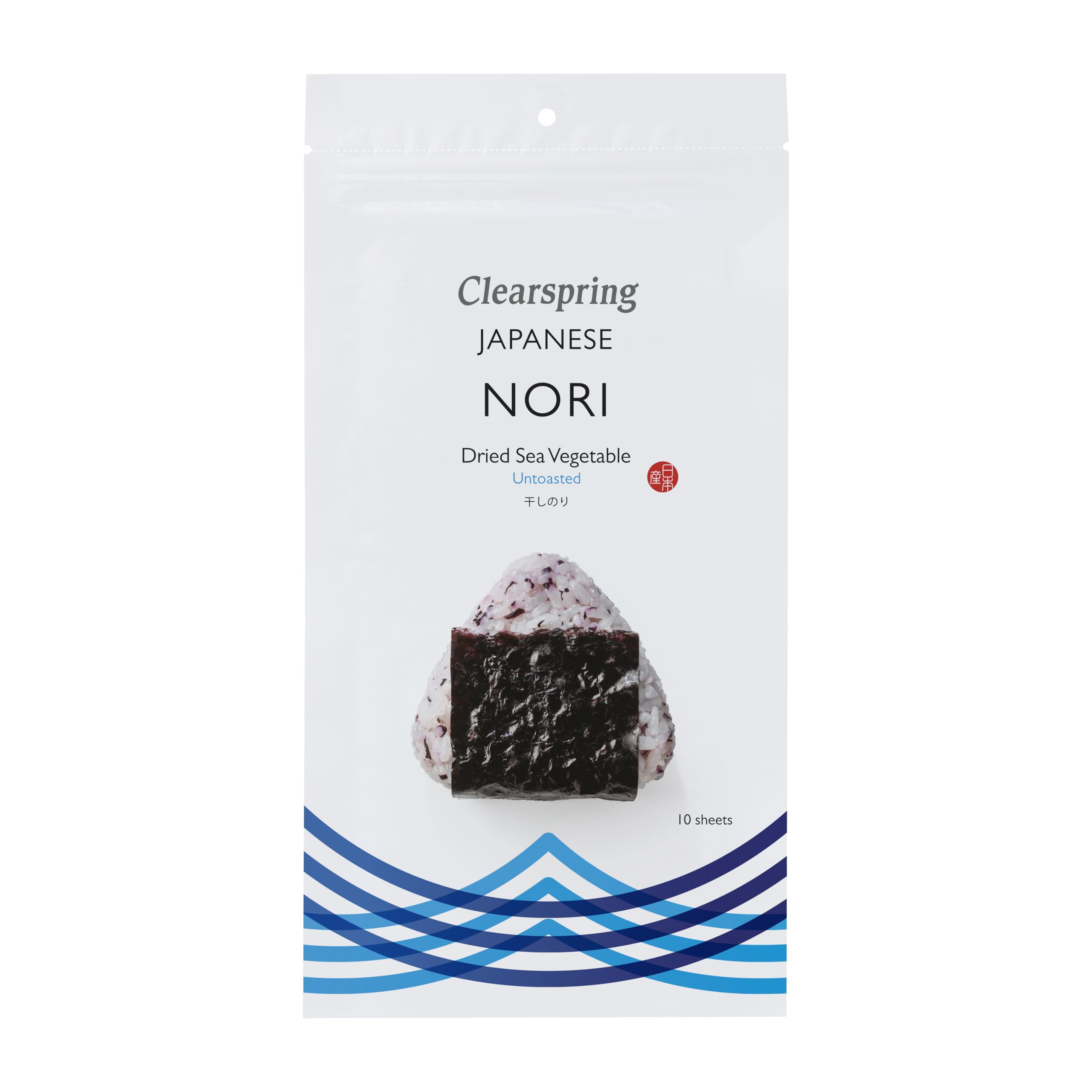 Clearspring Japanese Nori - Dried Sea Vegetable (Untoasted) 25g