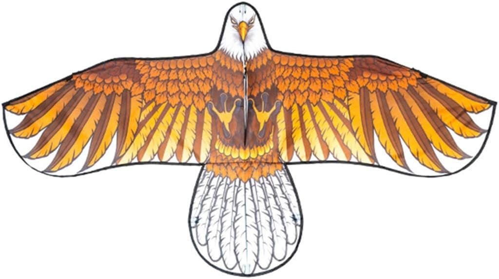 Boys Kite Creative Wing Eagle Kite Outdoor Large Aerial Kite Flying Entertainment Game Gift for Kite Lovers (Size: 5.2ft+853ft line) (5.2ft+1312ft line)
