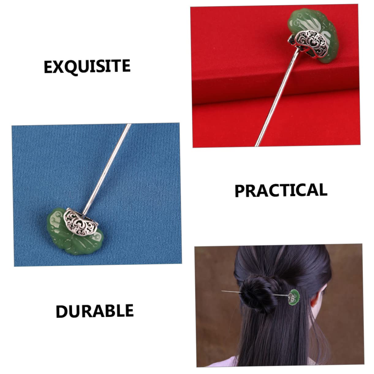 LALAFINA 5stücke Antike Haarnadel Für Vintage Haarschmuck Chignon Pin Für Lange Geeignet Für Partys Und Besondere Anlässe
