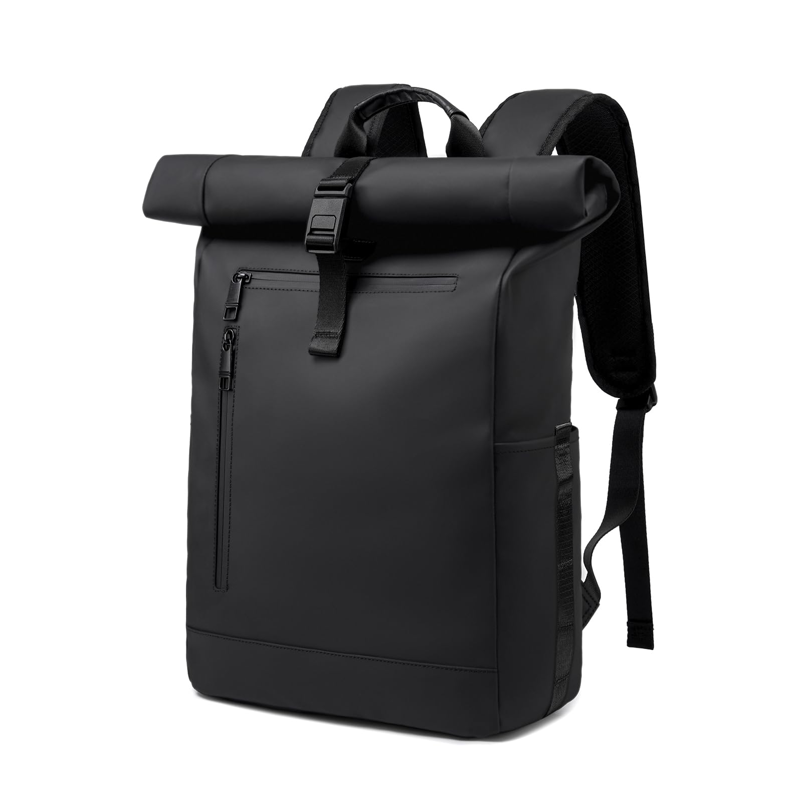 Rolltop Rucksack Herren, Wasserdicht Business Laptop Rucksack 16 Zoll | YKK Reißverschluss, Separates Laptopfach, Handgepäck, Für Damen & Reisen