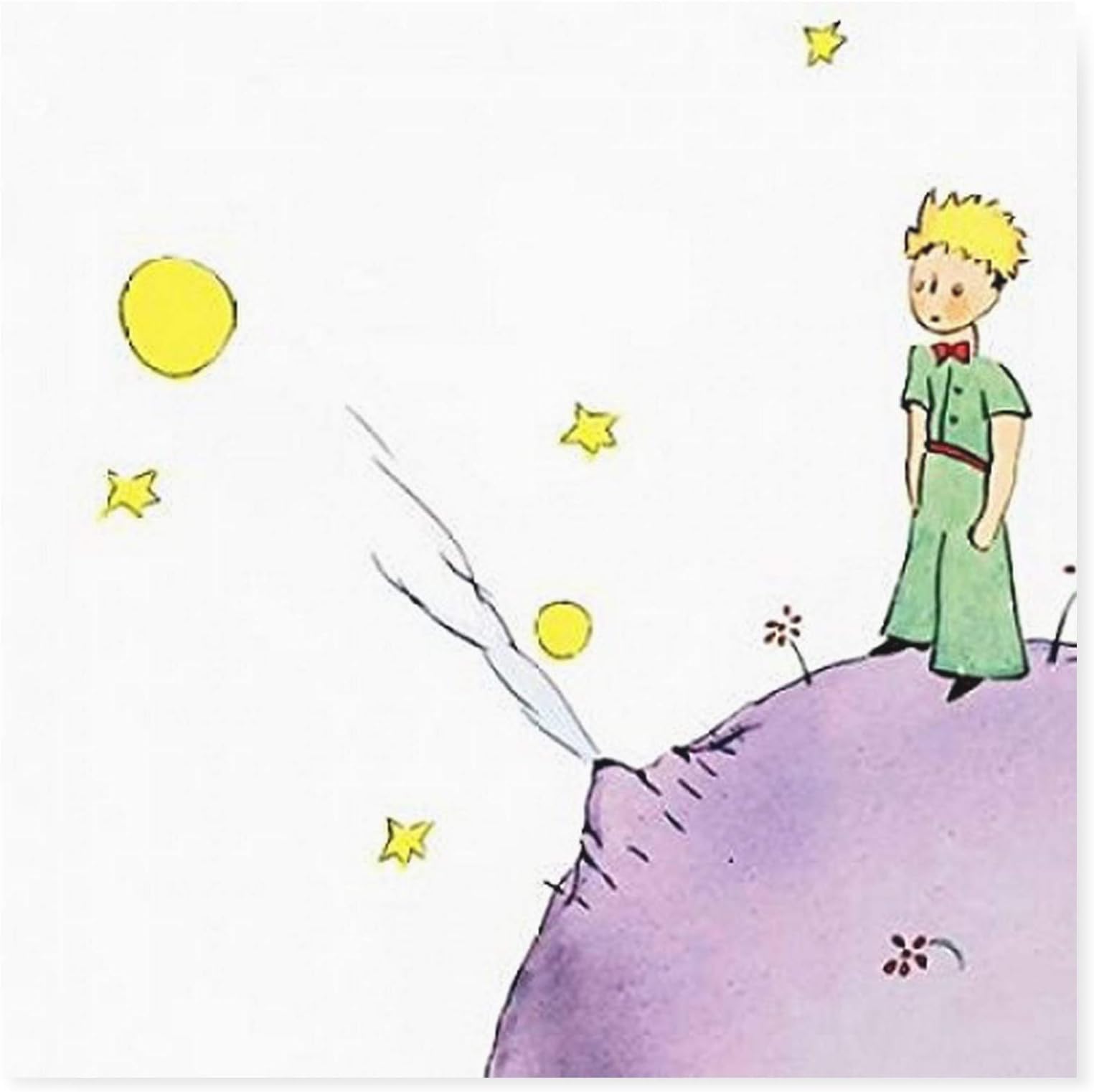 Petit Prince III Poster Print by Antoine De Saint-Exupery (12 x 12)