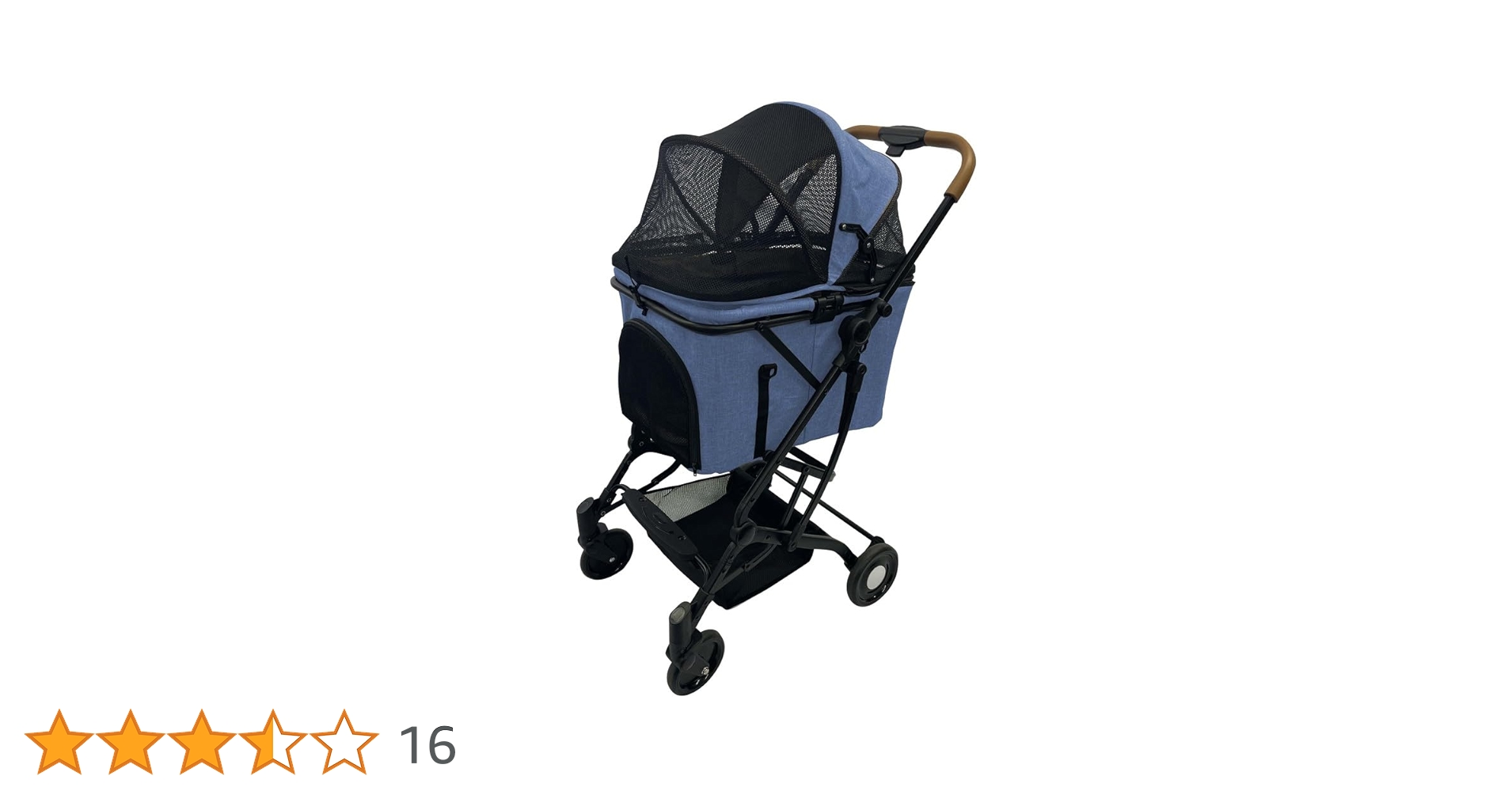Amazon | シンセーインターナショナル 2wayペットカート デニム