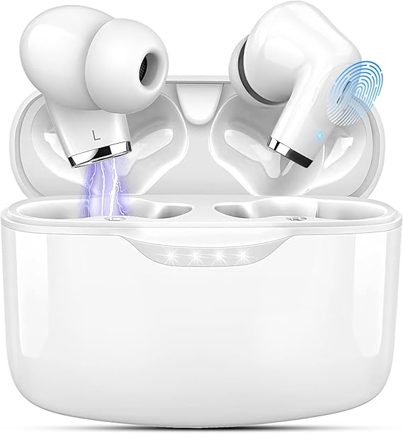 Bluetoth 5.2 Kopfhörer In Ear, Deep Bass Eingebautes Mic Kopfhörer