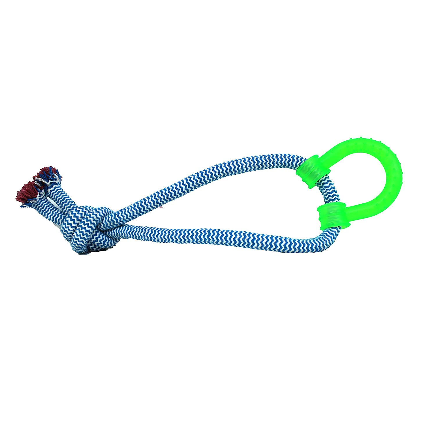 emily pets Durable Dog Rope Ring Toy for Dogs Toss Fetch Toys for Dogs TPR Rubber Spike Puppy Teething Chew Toys for Small Medium Dogs(Blue) (B09C3MRYLL) Amazon Price History, Amazon Price Tracker