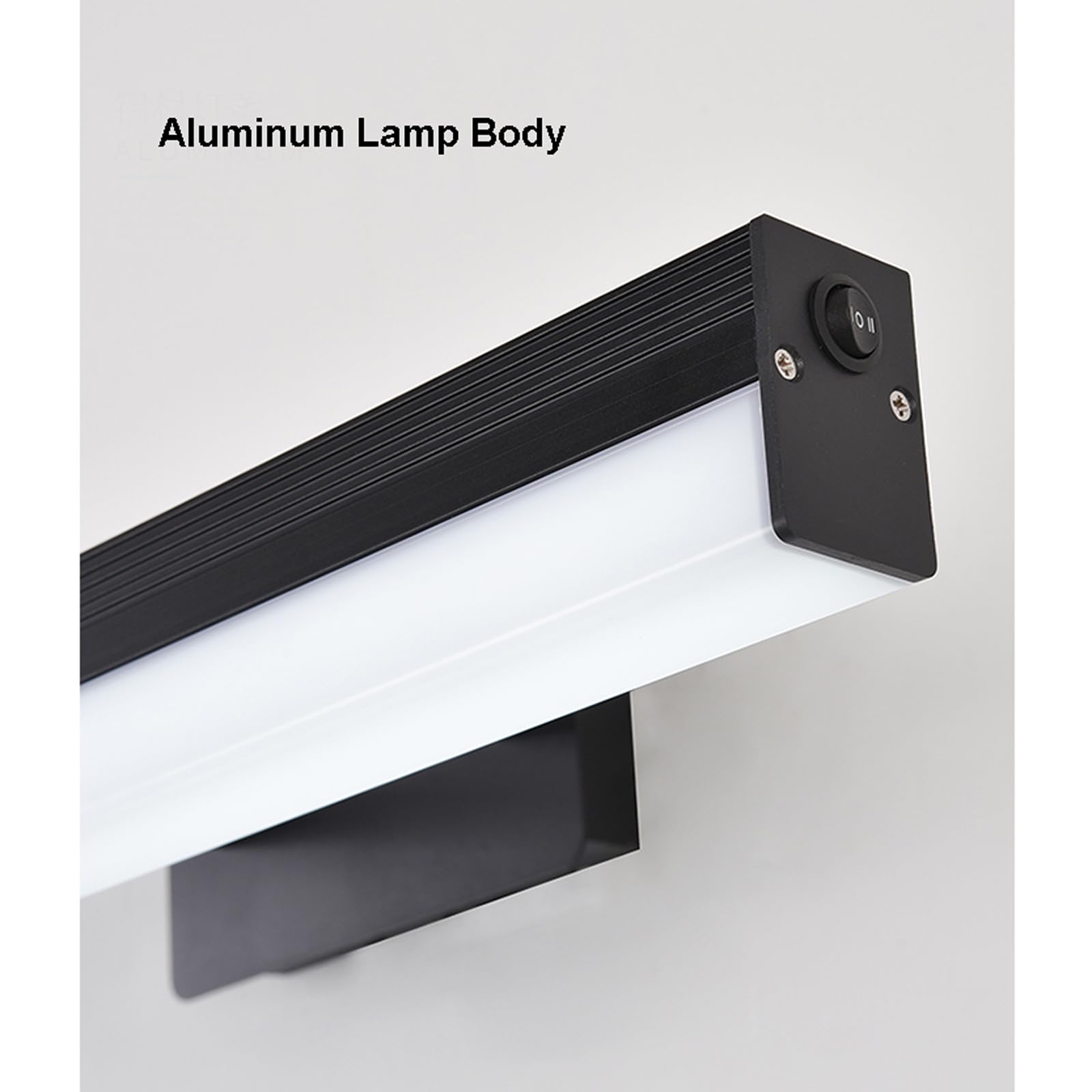 Lámpara Lámparas de tocador para baño con sensor de movimiento sobre espejo Luz de espejo de tocador retráctil con interruptor Apliques de baño LED Lámpara de tocador de luz blanca Maquillaje