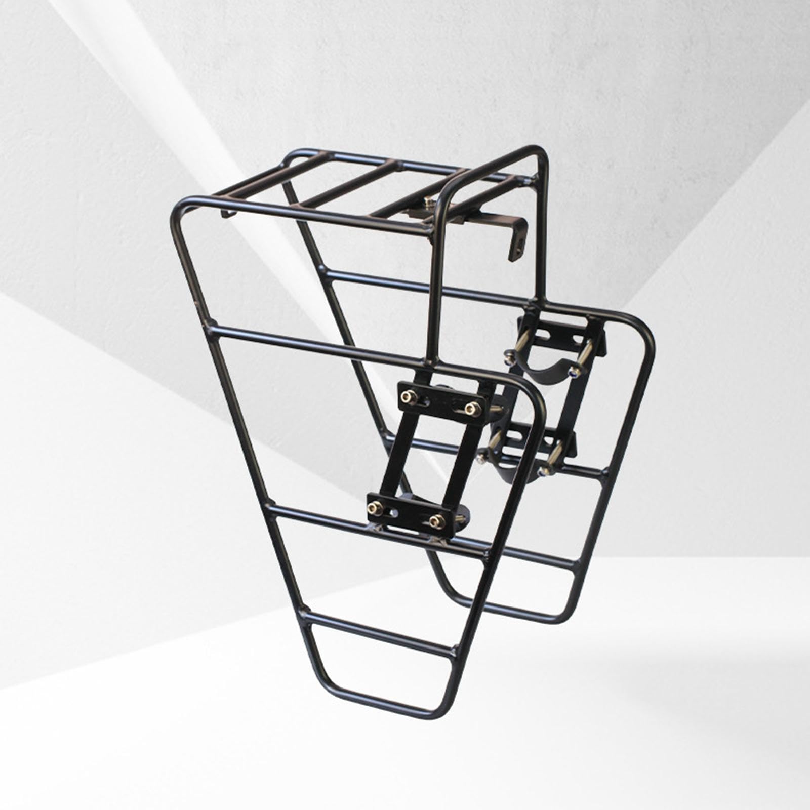 KESOTO Aluminium Gepäckträger Vorne, Halterung für Fahrradtaschen, Geeignet für Mountainbikes Und Tourenräder