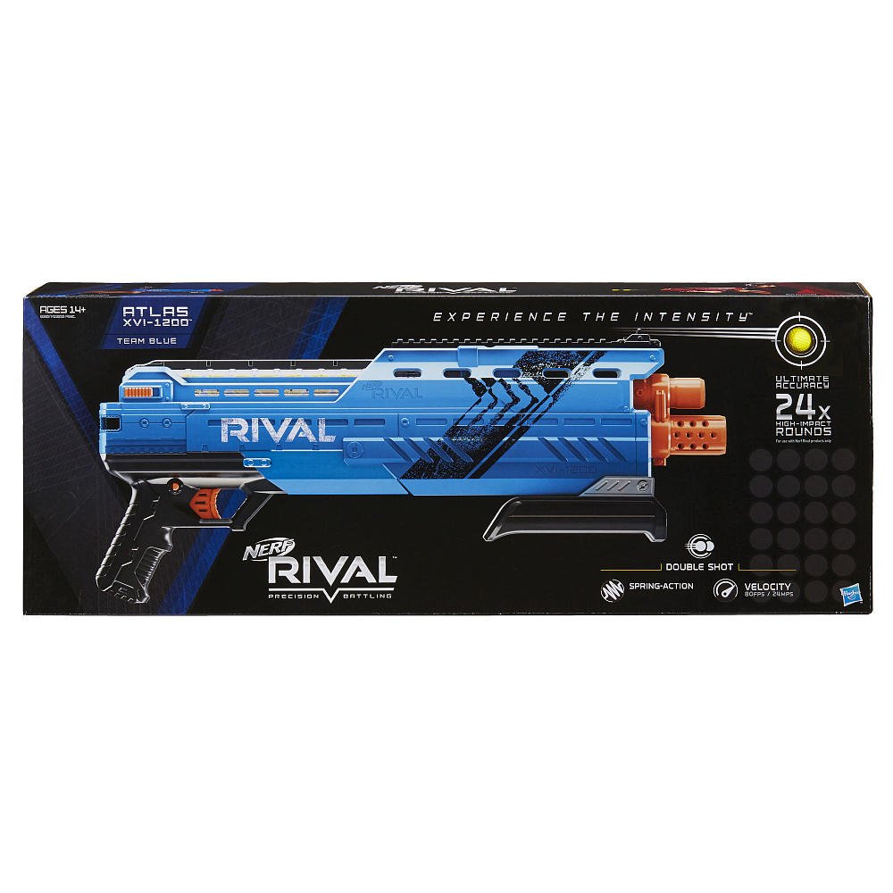 NURF RIVAL ATLAS ナーフライバルシリーズ Amazon.co.jp: Nerf Hasbrow Rival Atlas XVI-1200 Blaster