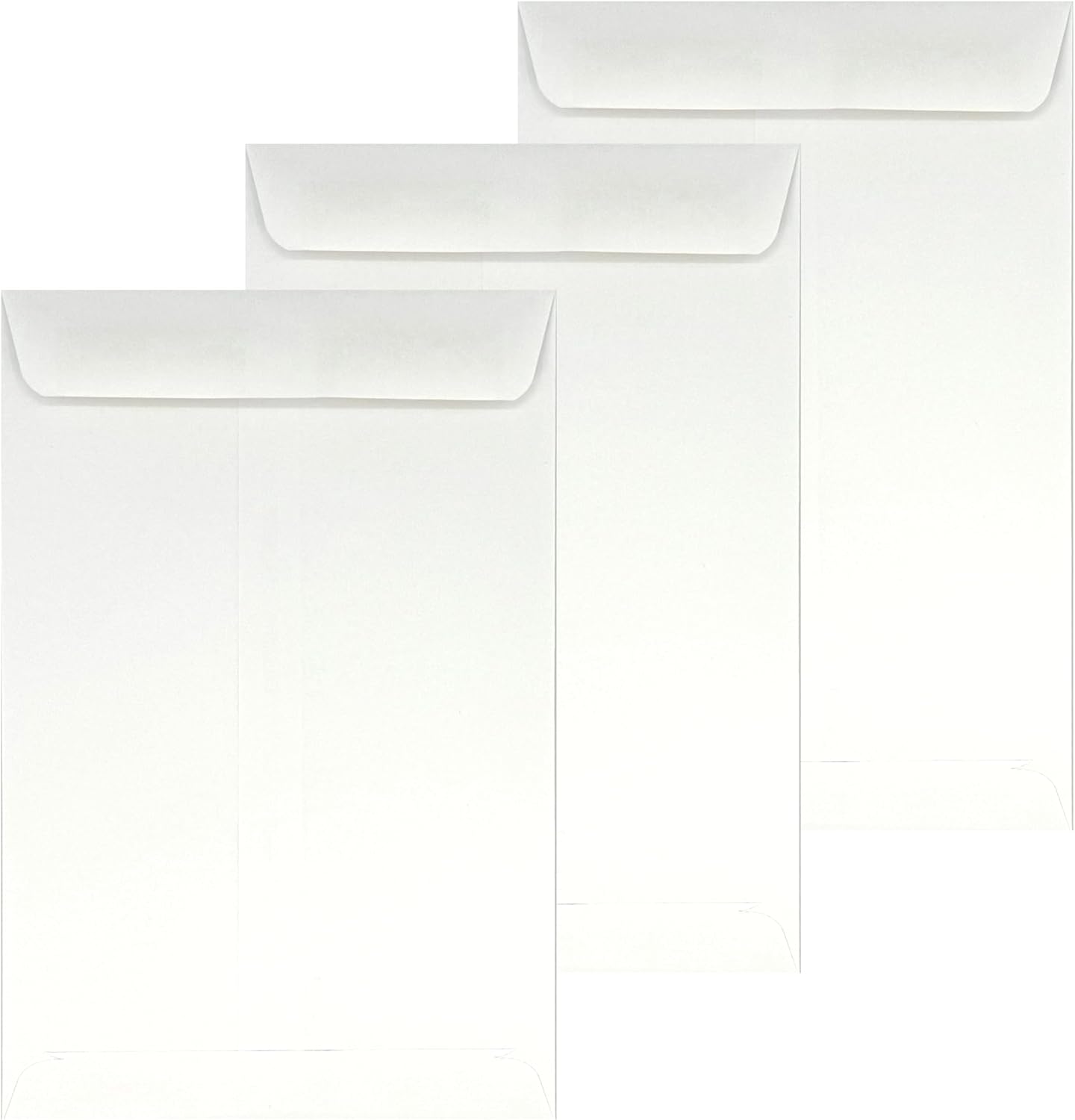 500 Dronka Envelope Catalog Envelopes, 6 x 9 Inches, Open End, 24lb White Paper, Gummed Closure, 500 Count