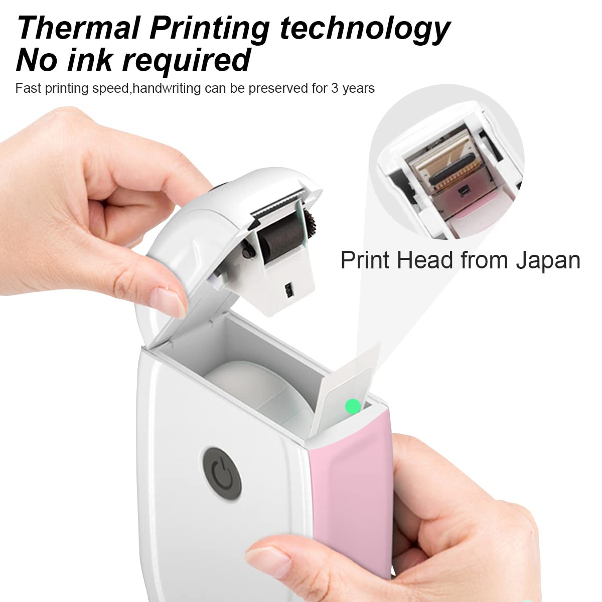 MARKLIFE Mini Dispositivo de etiquetado térmico Autoadhesivo P11, Impresora Bluetooth Dispositivo de Mano Compatible con iOS y Android