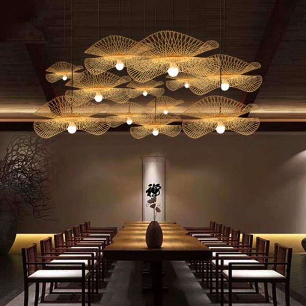 E27 Hanglamp Bamboe Handgeweven Natuurlijke Rotan E27 Hanglamp Bamboe Handgeweven Natuurlijke Rotan