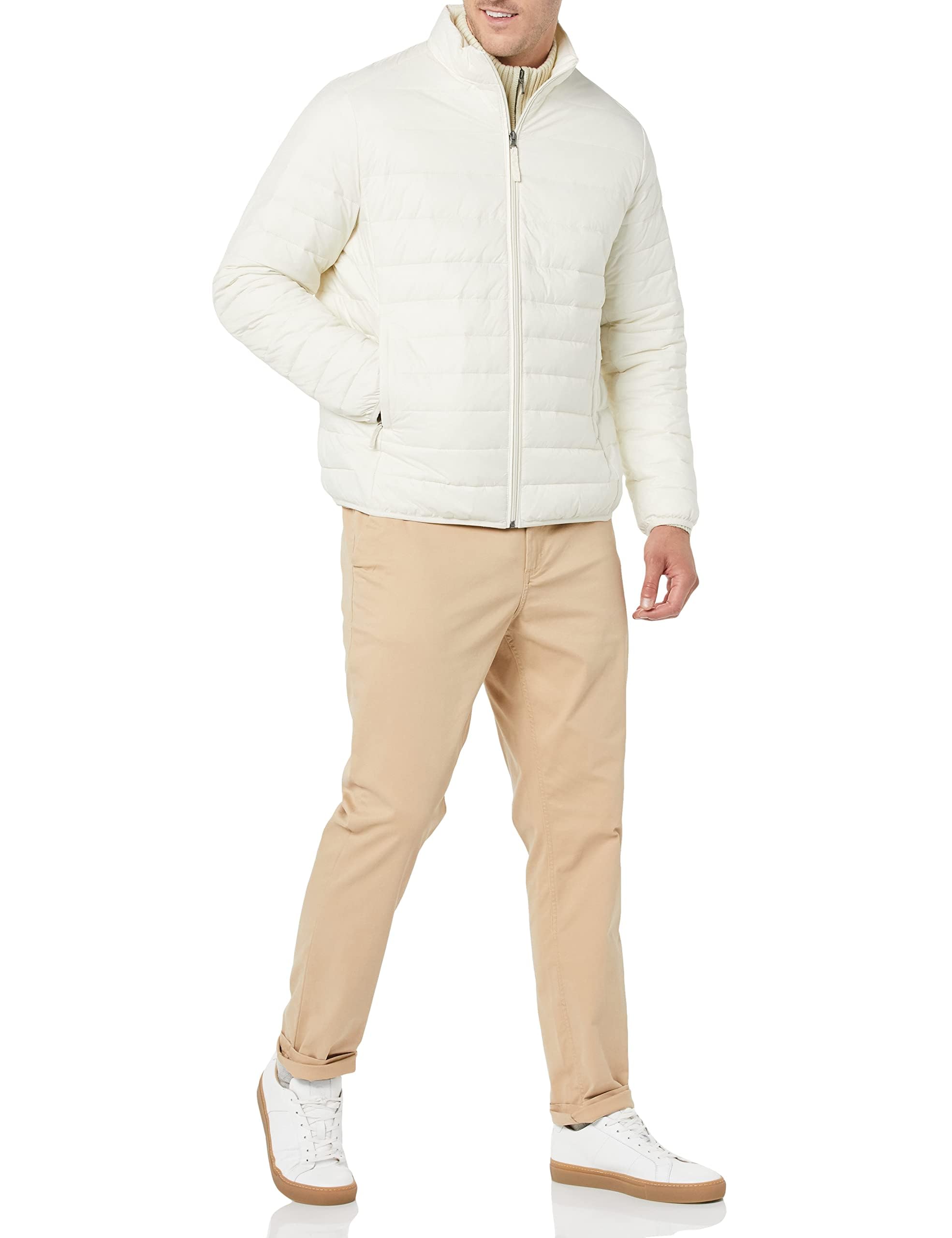 Amazon Essentials Piumino Leggero Impermeabile Pieghevole (Disponibile in Taglie Extra Forti) Uomo