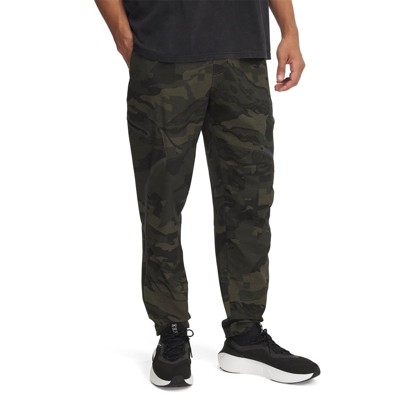 Under Armour Men's Unstop Cargo Closed Hem Woven Joggers - Green - S