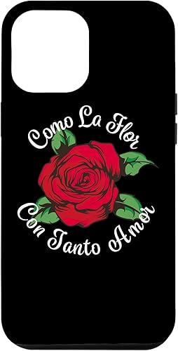 iPhone 14 Pro Max Como La Flor - Bailar Cumbia - Funda de regalo de fiesta de rosa mexicana