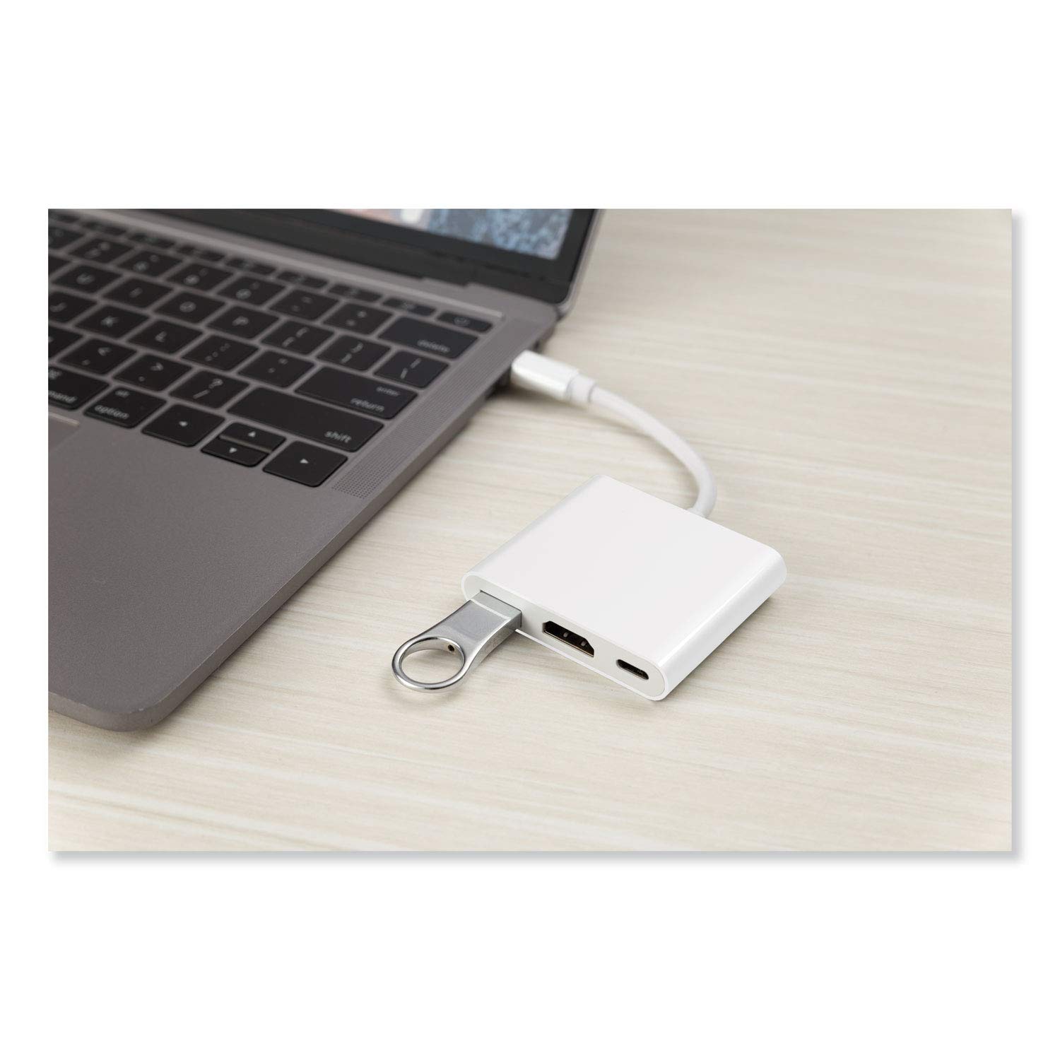 Innovera USB tipo C HDMI adaptador multipuerto, ADAPTADOR, MLTPRT, USBC, 5 pulgadas, WH