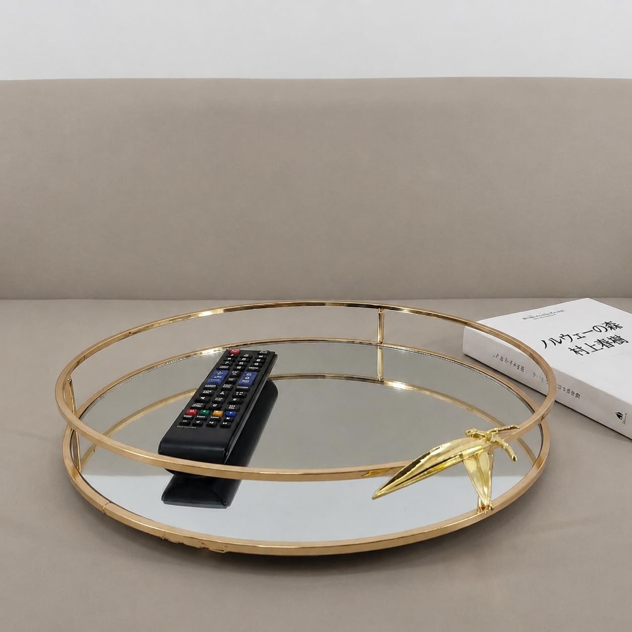 Vassoio Decorativo Stile Nordico, L Oro francese