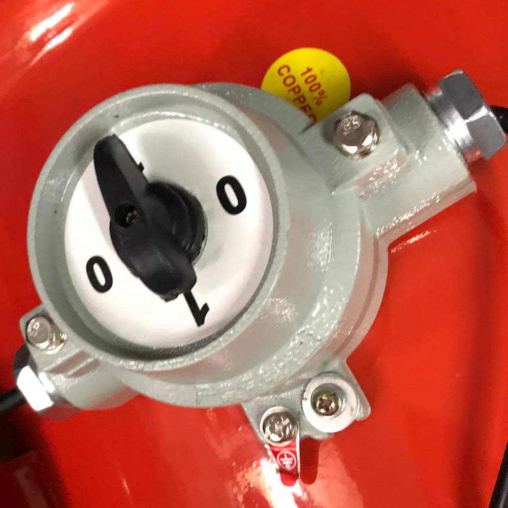 Bauventilator, 18 Zoll Baugebläse 1100W 150m³/min Baulüfter Gebläse 2800r/min, Axiallüfter Axialgebläse 73dB Bautrockner für Fabriken Lager Küchen Büros