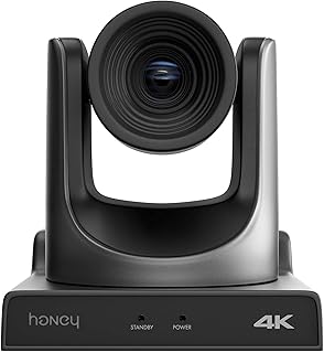 20X Optical Zoom 4K Camera - SDI & NDI Video PTZ Network IP Live Streaming for Broadcast, Conference, Churches, Events…