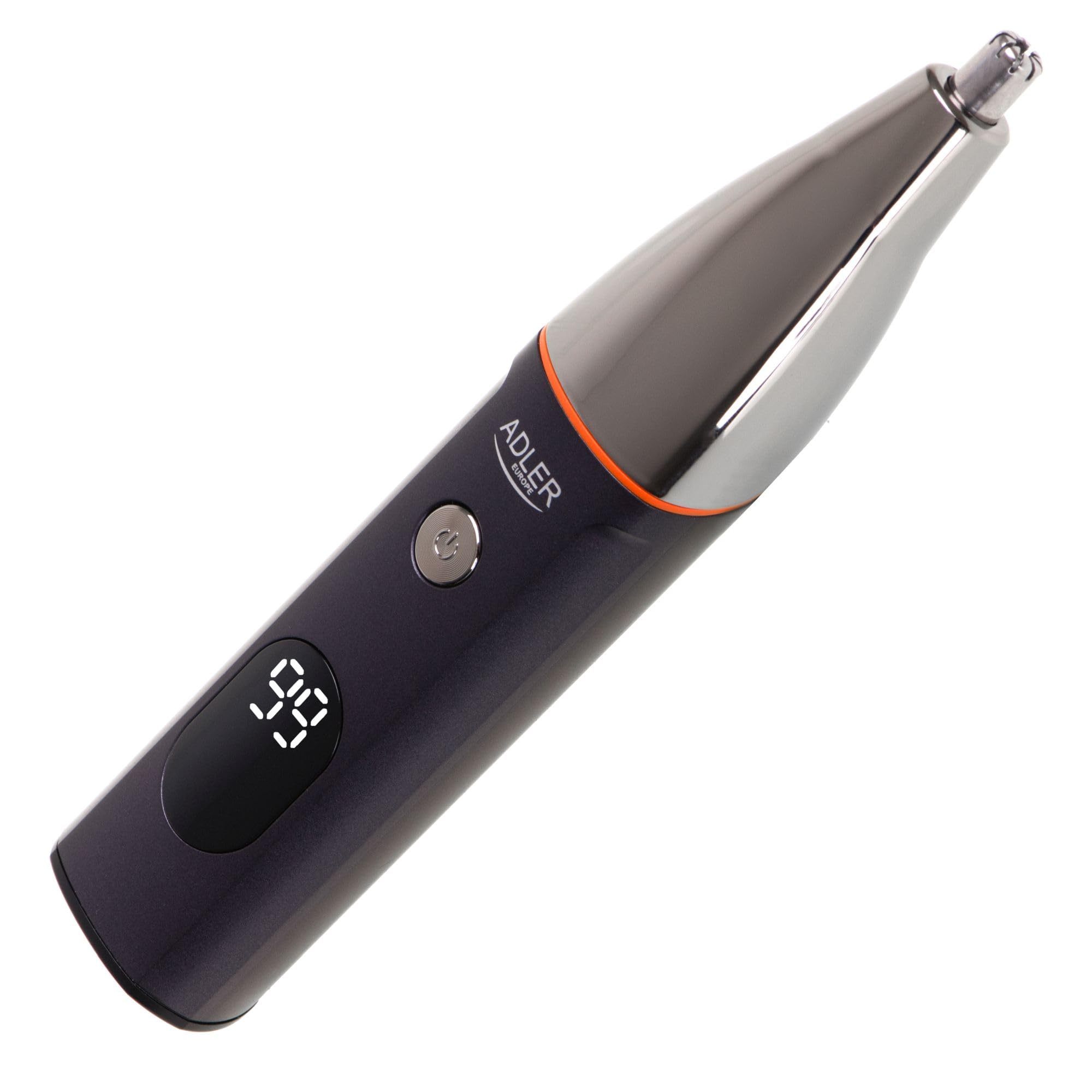 Adler AD 2946 Trymer do Brody 5w1 z LCD, Czas pracy 60 min, Bateria 600 mAh, Stacja Ładująca, Czarny