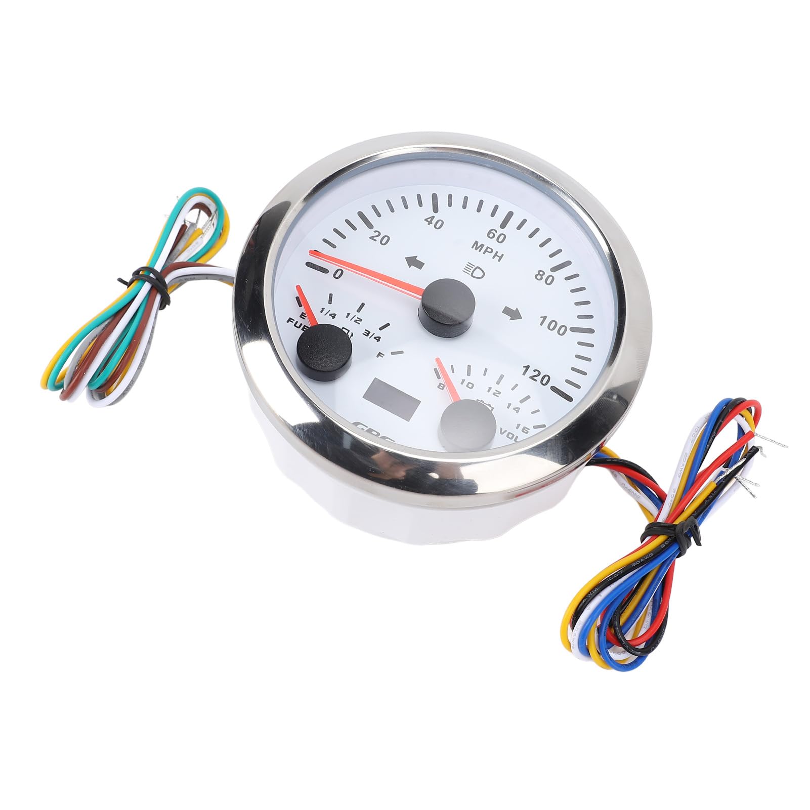 85mm GPS Velocímetro, 3 en 1 con Función de Retroiluminación