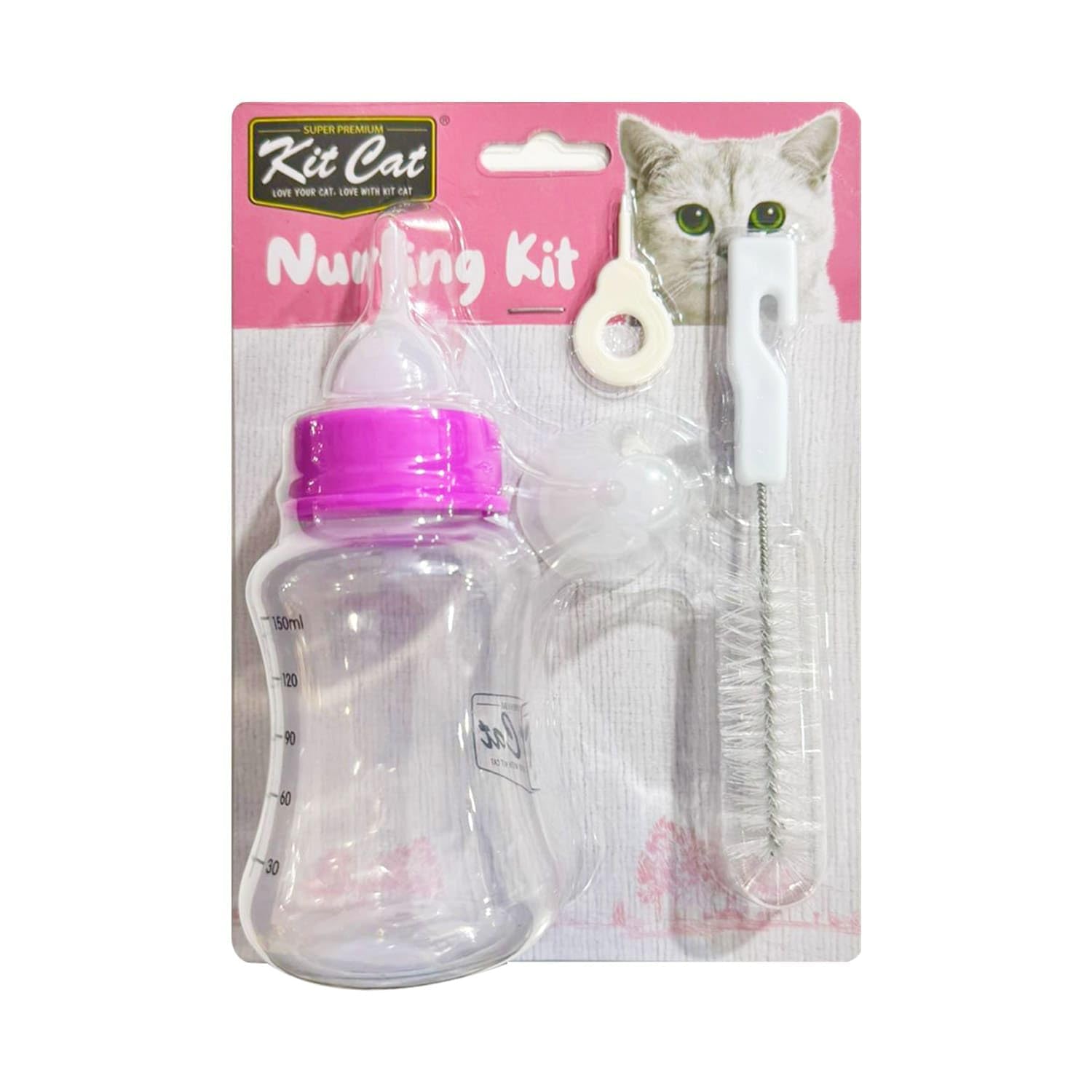Naturally For Pets Kit Cat Nursing Kit Breast feeding kit Puppies, Kittens and Rodents, 150 ml